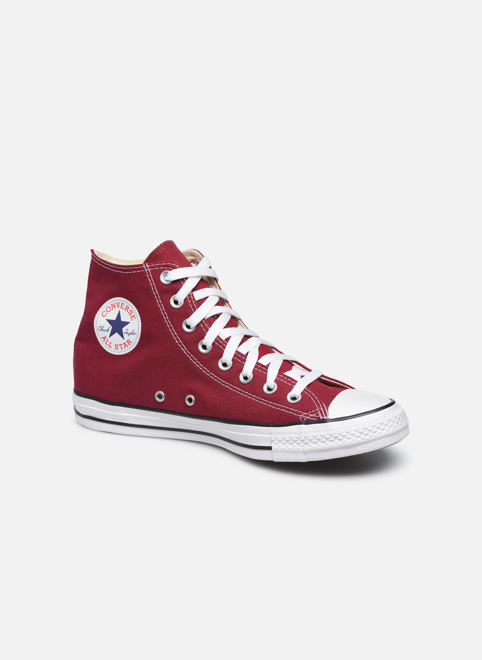 converse bordeau haute