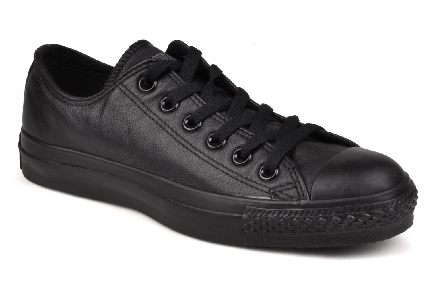 converse chuck taylor all star ox black leather