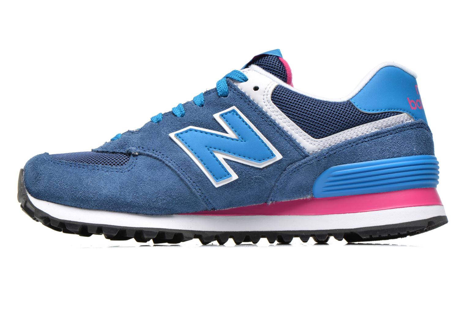 New Balance WL574 (Blauw) - Sneakers chez Sarenza (238305)