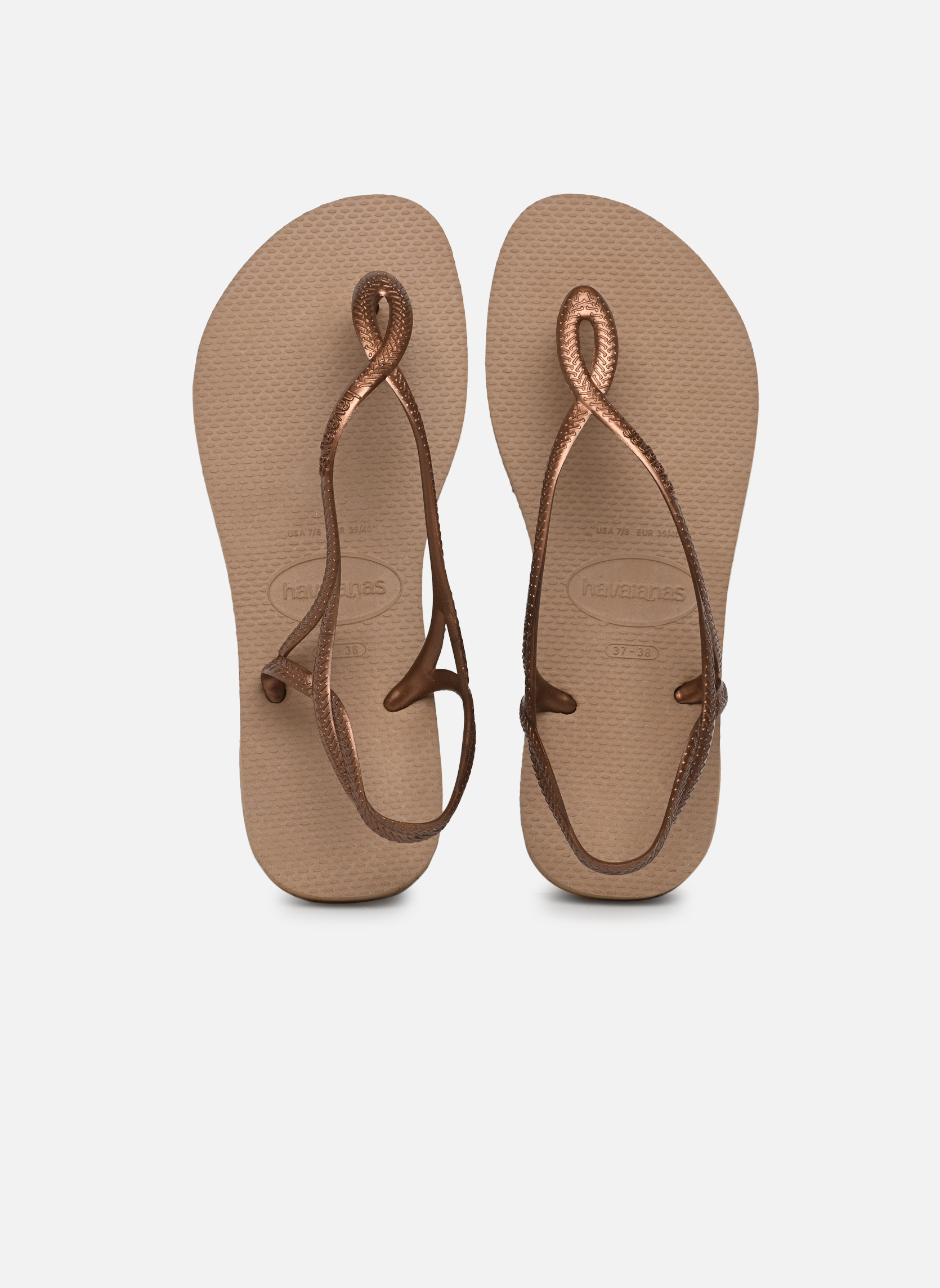 havaianas luna gold
