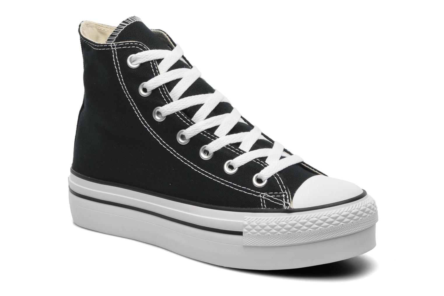 converse nere platform