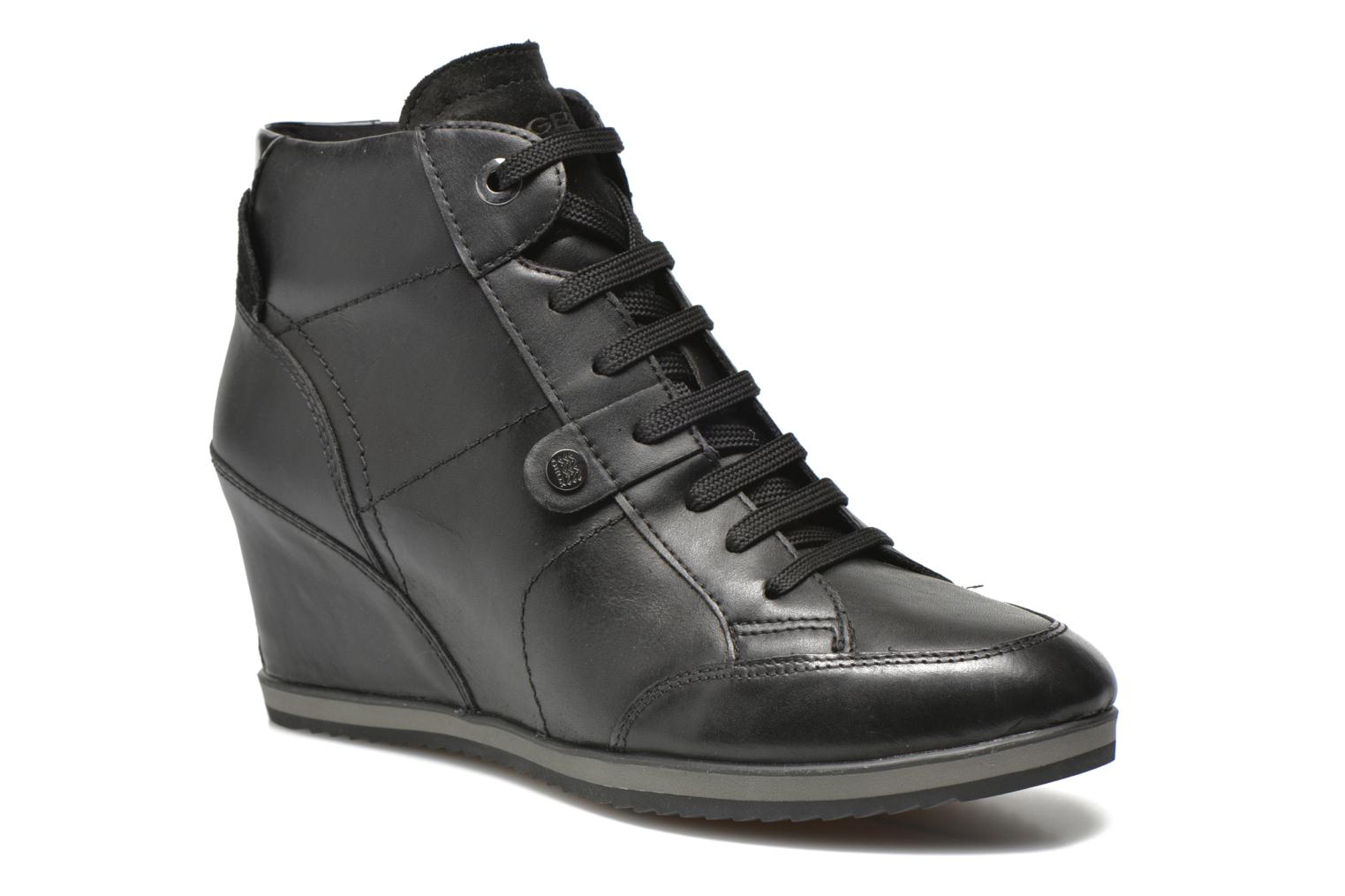 Marques Chaussure femme Geox femme D ILLUSION A D4454A Noir Marques Chaussure femme Geox femme D ILLUSION A D4454A Noir