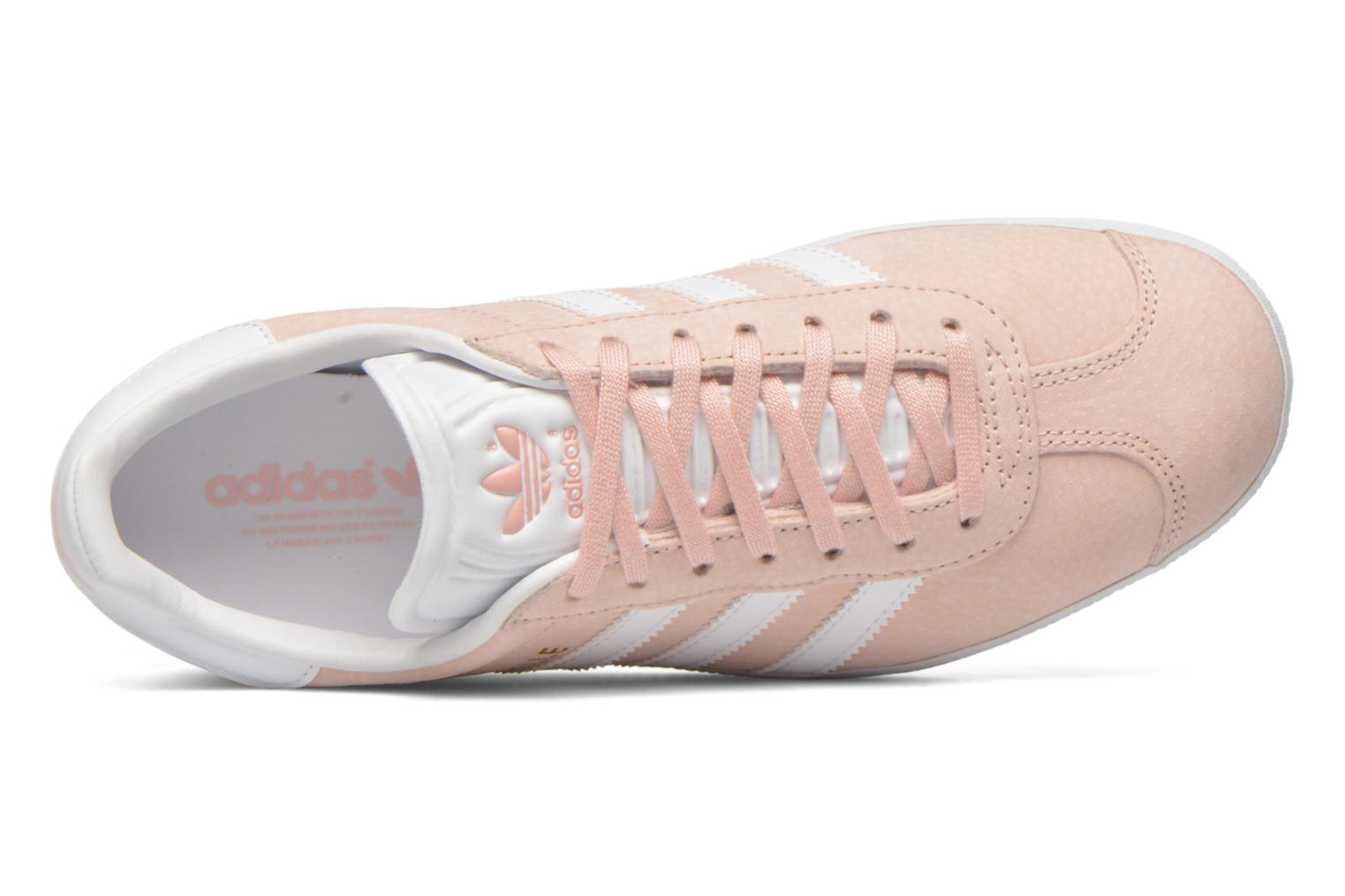 adidas gazelle blanche et rose