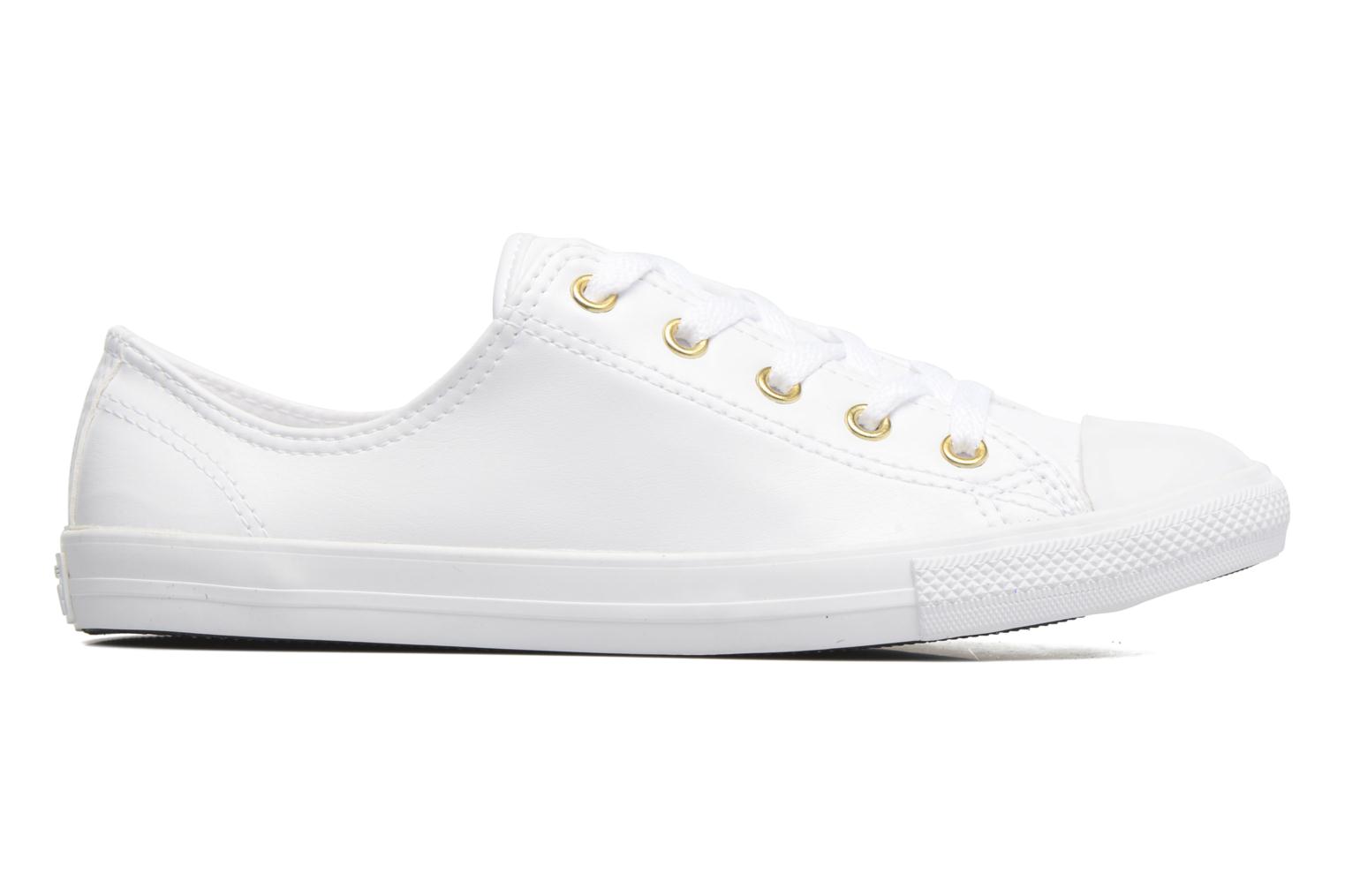 Converse Chuck Taylor All Star Dainty Ox Craft Sl White Trainers Chez Sarenza 289401 3336