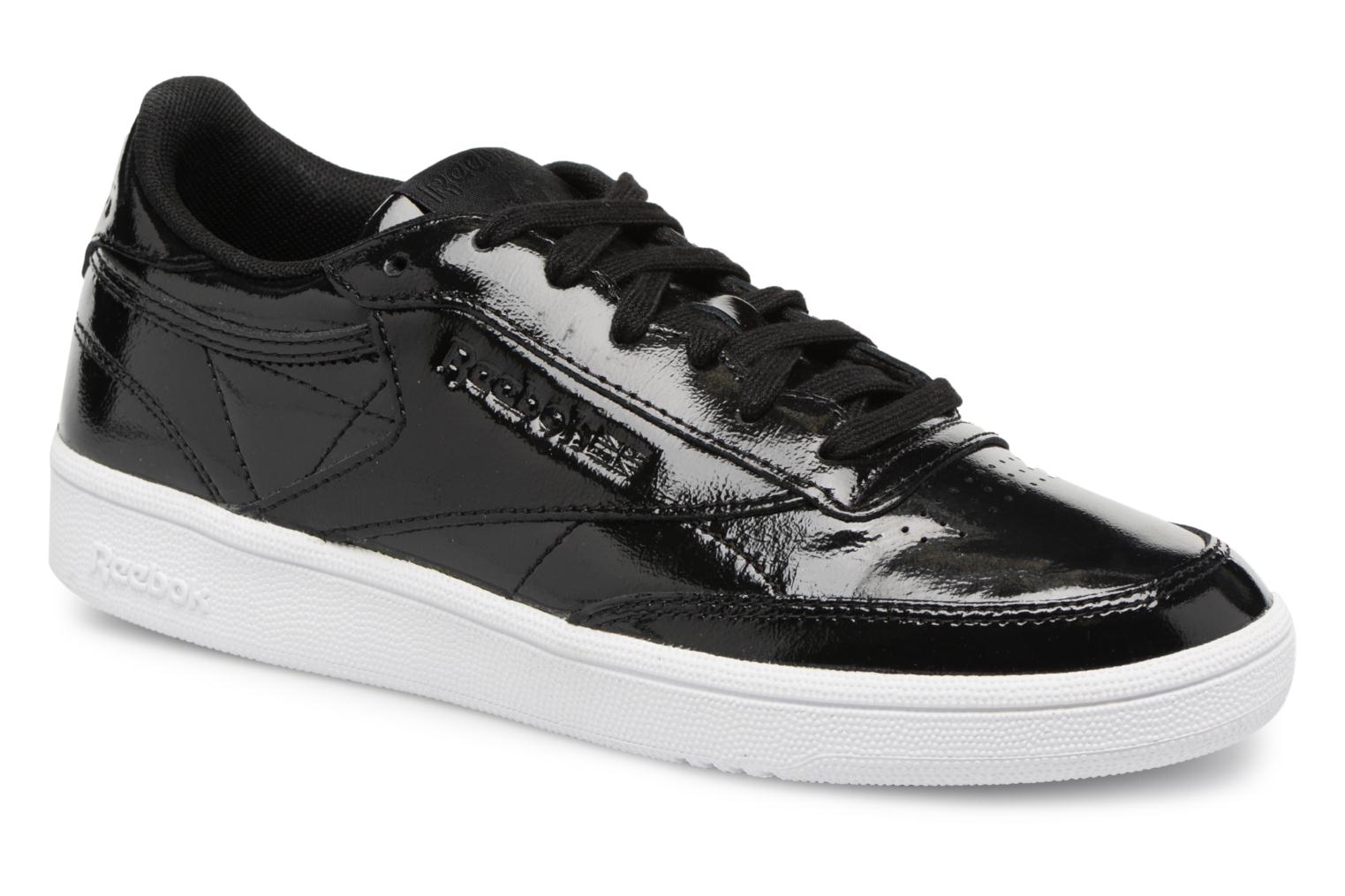 Reebok Club C 85 Patent (Noir) - Baskets chez Sarenza (315948) Reebok Club C 85 Patent (Noir) - Baskets chez Sarenza (315948)