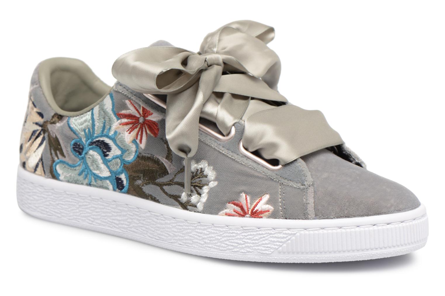 puma basket heart grises puma basket heart grises