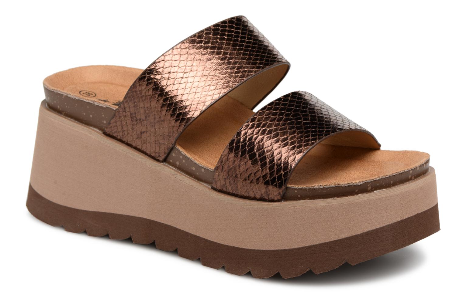 Xti 48060 (Or et bronze) - Mules et sabots chez Sarenza (337999) Xti 48060 (Or et bronze) - Mules et sabots chez Sarenza (337999)
