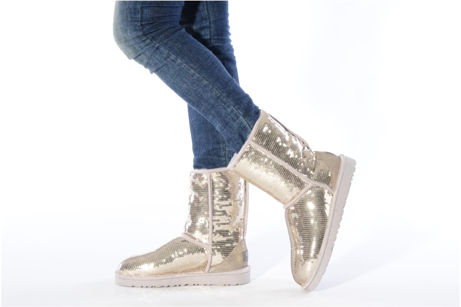 silver sparkle ugg boots