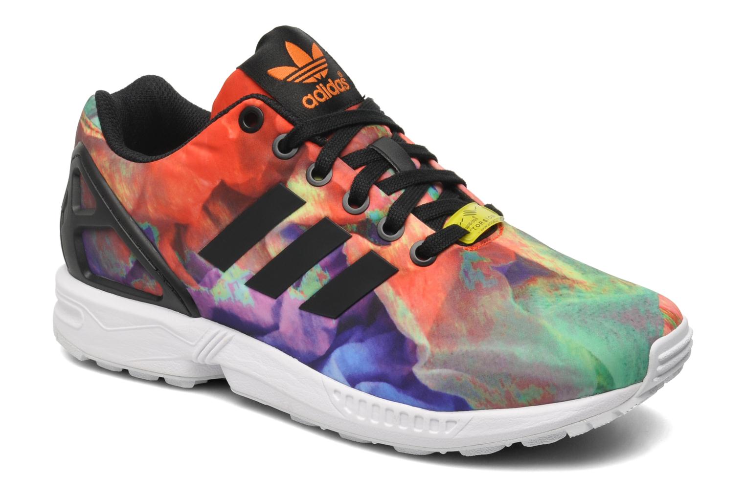 Adidas Originals Zx Flux W Trainers In Multicolor At Uk 192997 2491