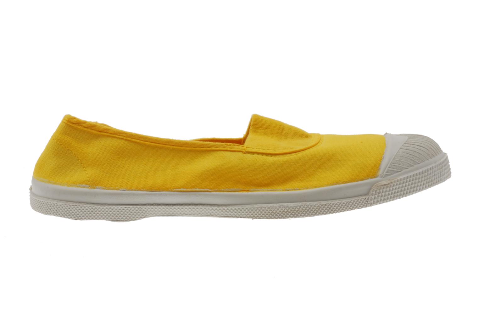 Bensimon Tennis Elastique (Yellow) - Ballet pumps chez Sarenza (22209)