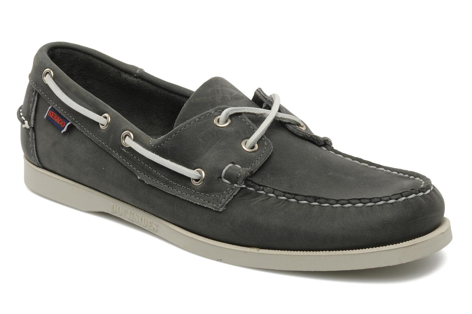 Sebago Docksides M (Grey) - Lace-up shoes chez Sarenza (5829)