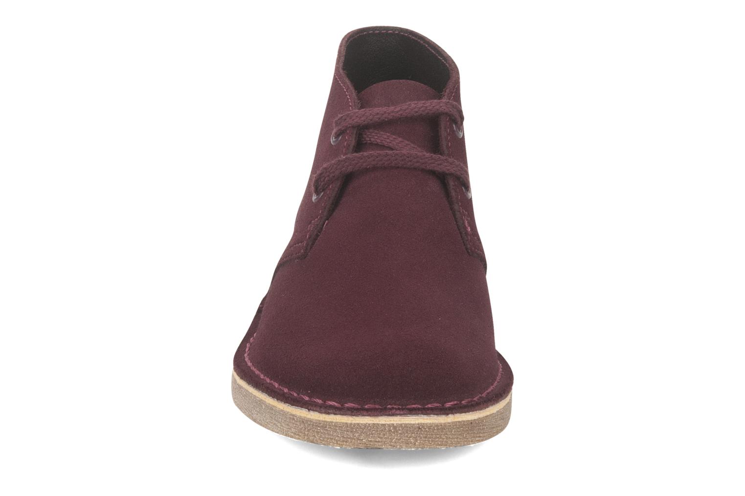 Clarks Desert Boot Junior (Purple) - Lace-up shoes chez Sarenza (65436)