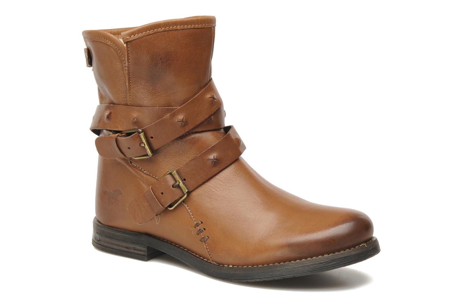 Mustang shoes Pita (Brown) - Ankle boots chez Sarenza (148070)