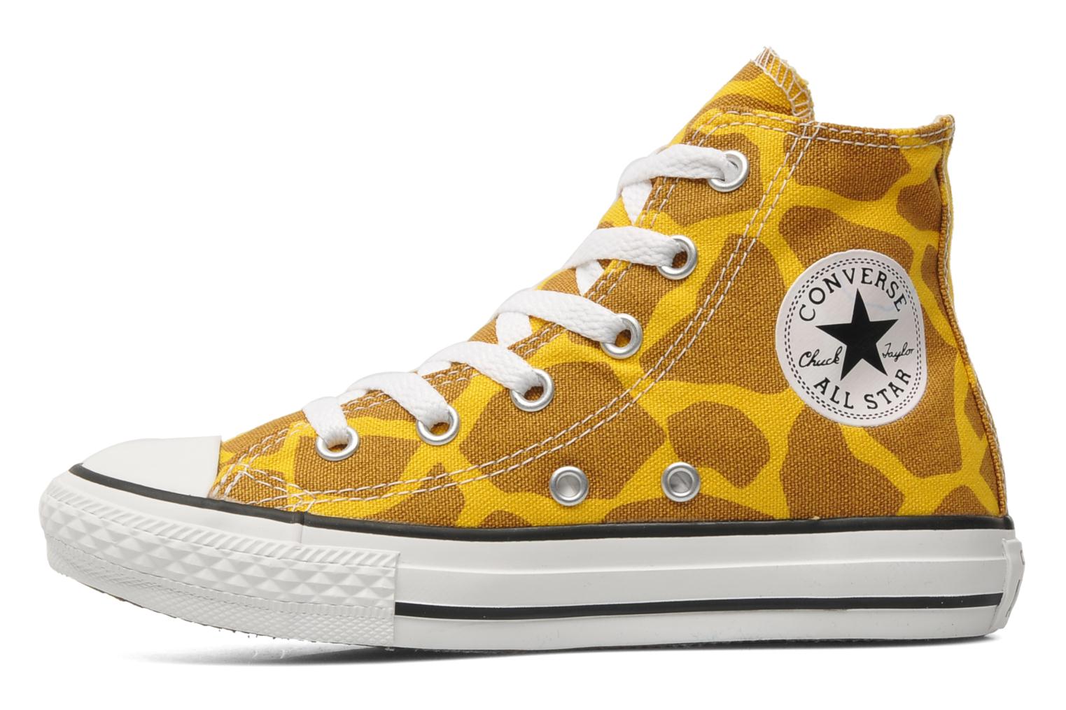 Converse Chuck Taylor All Star Animal Print Hi K (Yellow) - Trainers ...
