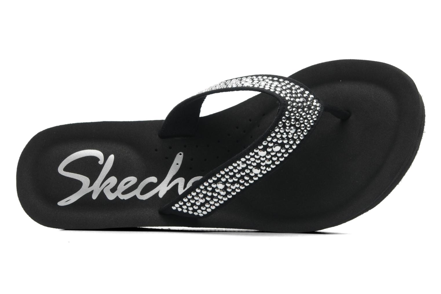 Skechers Tropicanas 38340 (Black) - Flip flops chez Sarenza (184036)