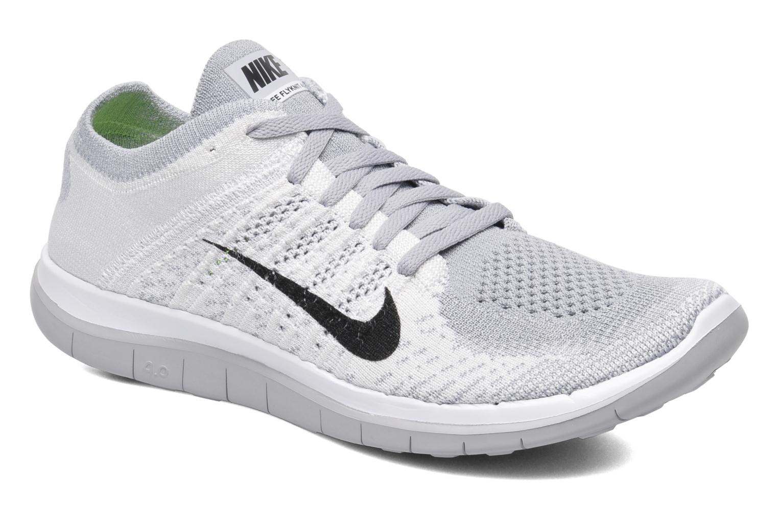 Nike Nike Free 4.0 Flyknit (White) - Sport shoes chez Sarenza (207039)