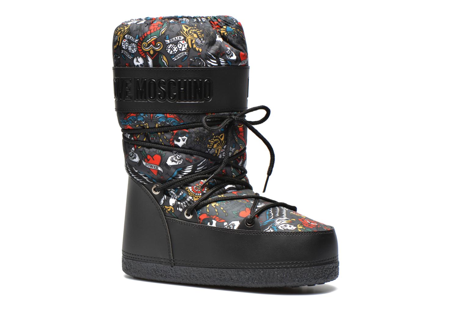 Love Moschino Tattoo (Multicolor) - Boots & wellies chez Sarenza (229025)