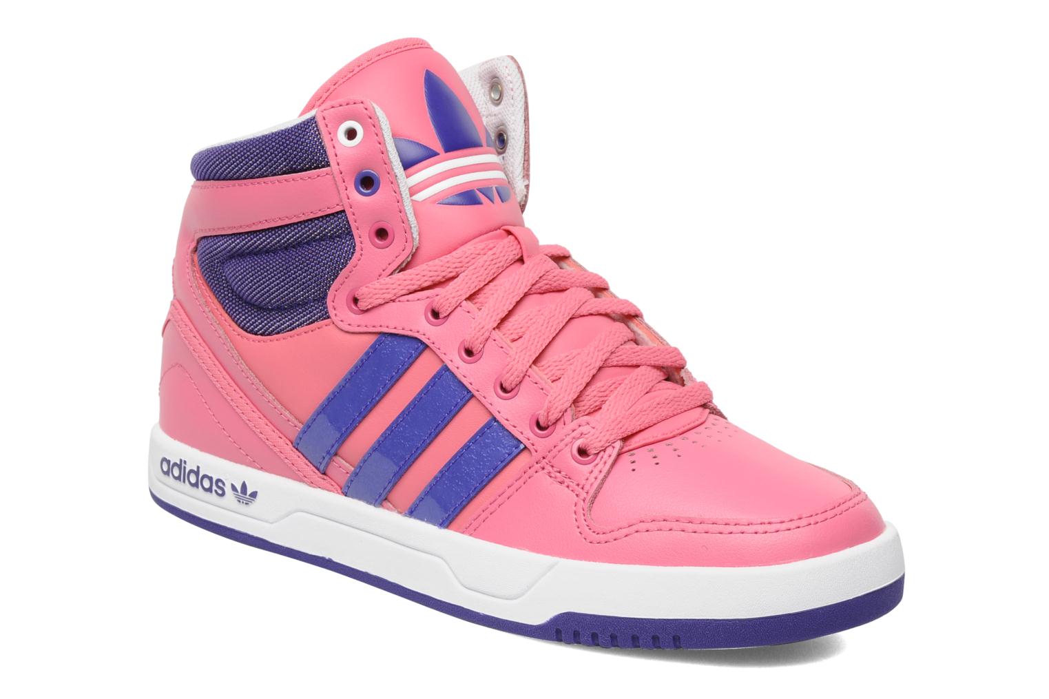 Adidas Originals Court Attitude J Trainers in Pink at Sarenza.co.uk ...